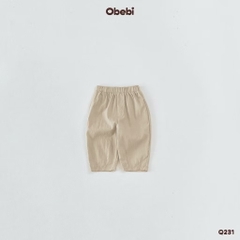 OBEBI - Quần gió dáng Baggy (73-120)