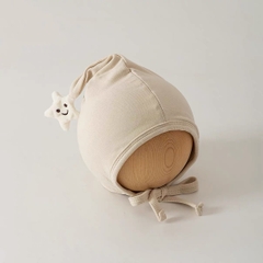 BK - Mũ buộc dây ngôi sao(3-8M)