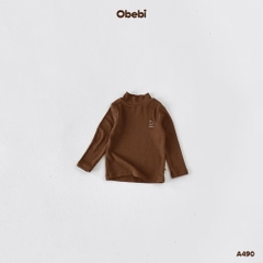 OBEBI - Áo thun giữ nhiệt cổ cao(66-120)