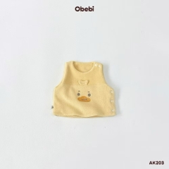OBEI - Áo gile lông tạo hình thú(66-110)