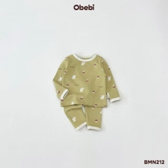 OBEBI - Bộ mặc nhà hoạ tiết OBEBI (66-120)