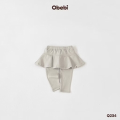 OBEBI - Quần legging giả váy ( 73-120)