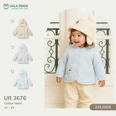 UALA ROGO - ÁO KHOÁC TRẦN BÔNG COTTON FABRIC UR3676
