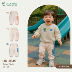 UALA ROGO - QUẦN NỈ TÚI CHÉO HỘP COTTON FABRIC UR3649