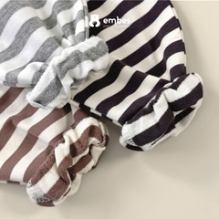 EMBES - Bộ nỉ kẻ in hình(9M-4Y)