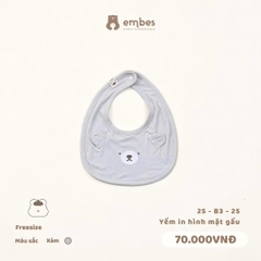 EMBES - Yếm hình mặt gấu
