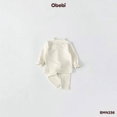 OBEBI - BỘ MẶC NHÀ CỔ LIỀN MÁC SAU GÁY (66-120)