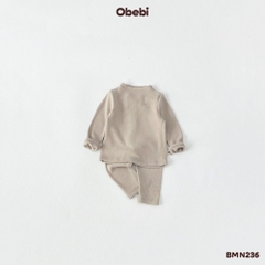 OBEBI - BỘ MẶC NHÀ CỔ LIỀN MÁC SAU GÁY (66-120)