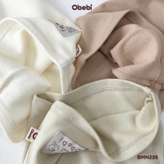 OBEBI - BỘ MẶC NHÀ CỔ LIỀN MÁC GẤU ÁO (66-120)