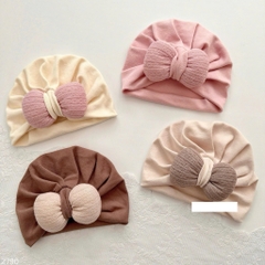 JS - Mũ turban nơ cotton