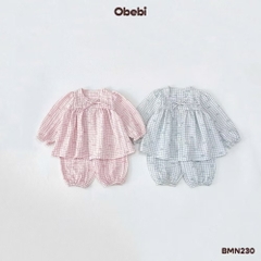 OBEBI - Bộ mặc nhà Pyjama bé gái(73-120)