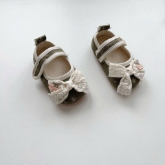 JS - Giày vải hoa nhí đính nơ Cherry(S-L)