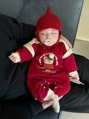 TMT - Body nỉ gấu áo đỏ(66-90)