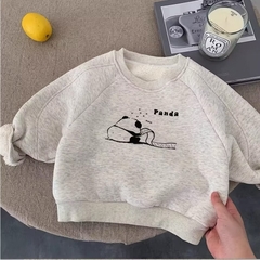 TL - Áo nỉ Panda lót lông(90-140)