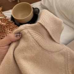 BK - Áo len trơn cổ lọ (90-140)