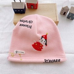 KB - Mũ nỉ hồng Princess (M,L)