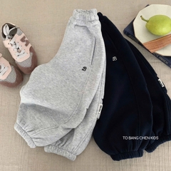 BK - Quần nỉ chữ B lót lông(90-140)