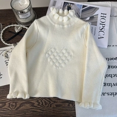 TL - Áo len cổ bèo tim(80-140)