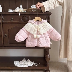 LB - Áo phao 2 quả bông mũ nơ(73-110)