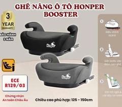 HONPER - GHẾ NÂNG Ô TÔ ISOFIX BOOSTER HP860