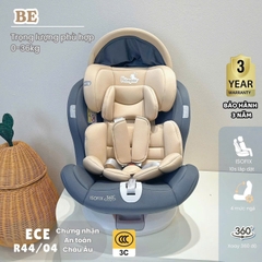 HONPER - GHẾ NGỒI Ô TÔ ISOFIX COMFY HP869