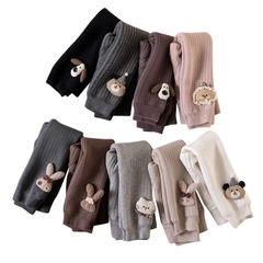 LB - Quần Legging lót nỉ đính hình ( S-XXL)