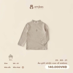 EMBES - Áo giữ nhiệt cao cổ EMBES(9M-4Y)