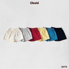 OBEBI - Quần đùi thêu túi sau OBEBI (73-120)