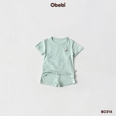 OBEBI - Bộ cộc vải gân sợi tre OBEBI (66-120)
