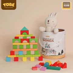 TOBE - BỘ ĐỒ CHƠI XẾP HÌNH GỖ WONDA