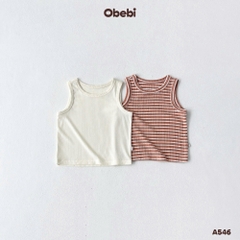 OBEBI - Set 2 áo ba lỗ thời trang OBEBI (73-120)