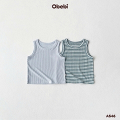 OBEBI - Set 2 áo ba lỗ thời trang OBEBI (73-120)