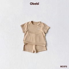OBEBI - Bộ cộc tay vải rayon OBEBI(66-120)