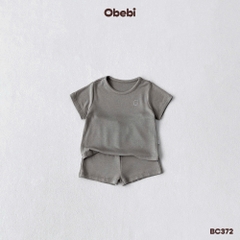OBEBI - Bộ cộc tay vải rayon OBEBI(66-120)