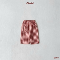 OBEBI - Quần KAKI hoạ tiết đáng yêu(73-120)