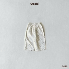 OBEBI - Quần KAKI hoạ tiết đáng yêu(73-120)