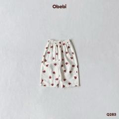 OBEBI - Quần KAKI hoạ tiết đáng yêu(73-120)