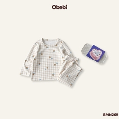 OBEBI - Bộ dài tay in hình đáng yêu (66-120)