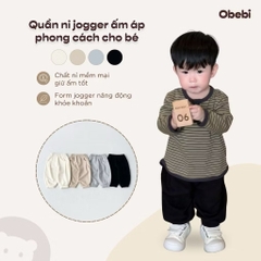 OBEBI - Quần nỉ vải mềm OBEBI (73-120)