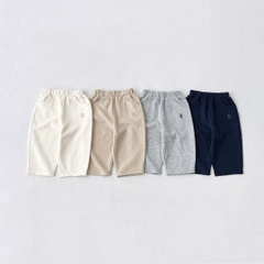 OBEBI - Quần nỉ phom baggy thêu Gấu BEBi(73-120)