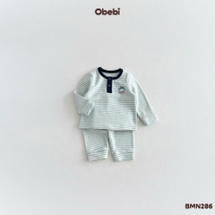 OBEBI - Bộ mặc nhà kẻ cổ trụ (66-120)