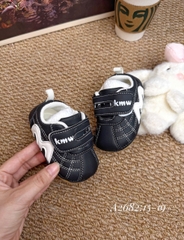 KB - Giày tập đi đen A2682(15-19)