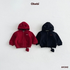 OBEBI - Áo khoác sừng quỷ nhỏ OBEBI(73-120)