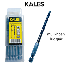 Lục Giác Mũi Khoan Sắt Inox Kim Loại Kích Thước Tùy Chọn Từ 1.5mm - 12.0mm | KALES