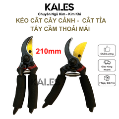 Kéo Cắt Cây Cảnh 210mm Mỏ Vàng | KALES