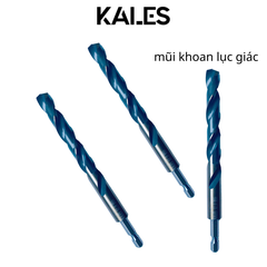 Lục Giác Mũi Khoan Sắt Inox Kim Loại Kích Thước Tùy Chọn Từ 1.5mm - 12.0mm | KALES