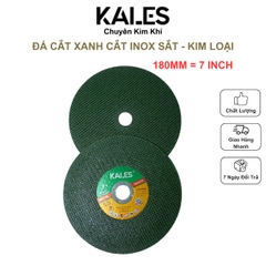 Đá Cắt Xanh 180*2.0*22.23mm | Cắt Inox Sắt Kim Loại | KALES