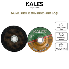 Đá Mài Đen Sắt Inox Kim Loại - 125*6*22.23mm | KALES