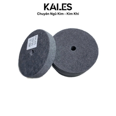 Bánh Nỉ Xám Đánh Bóng Rỉ Sét Kim Loại 150*25*16mm = 6" |KALES