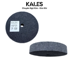 Bánh Nỉ Xám Đánh Bóng Rỉ Sét Kim Loại 150*25*16mm = 6" |KALES